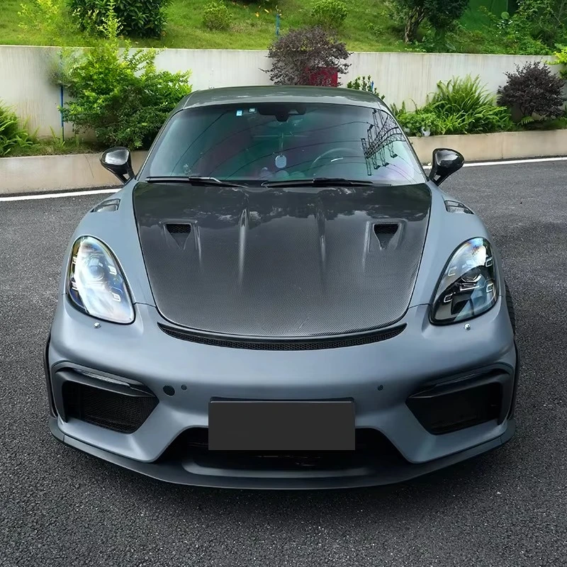 GT4 RS Style Front Rear Bumper Body Kit For Porsche 718 982 Boxster Cayman 2016-2025 Upgrade Conversion PP Car Exterior