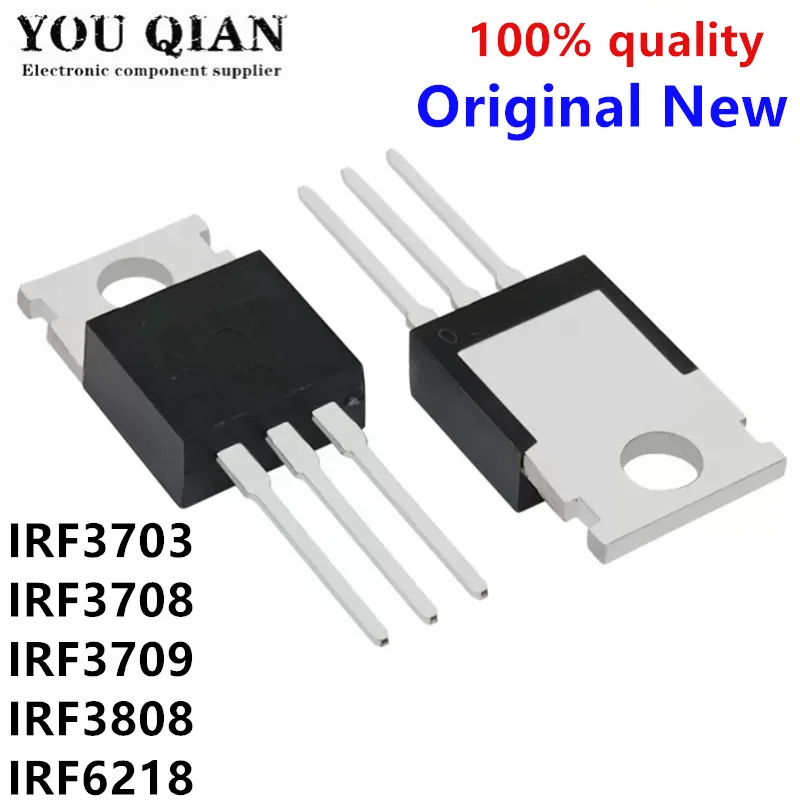 5PCS IRF3703 IRF3703PBF TO-220 IRF3708 IRF3708PBF IRF3709 IRF3709PBF IRF3713 IRF3713PBF IRF3808 IRF3808PBF IRF6218 IRF6218PBF