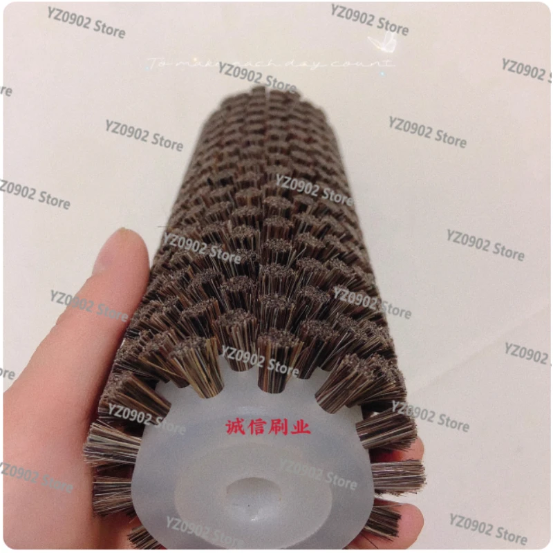 

Electric Ski Roto Brush Set - Nylon/Horse Hair/Copper Wire, Snowboard Waxing Roller Brushes