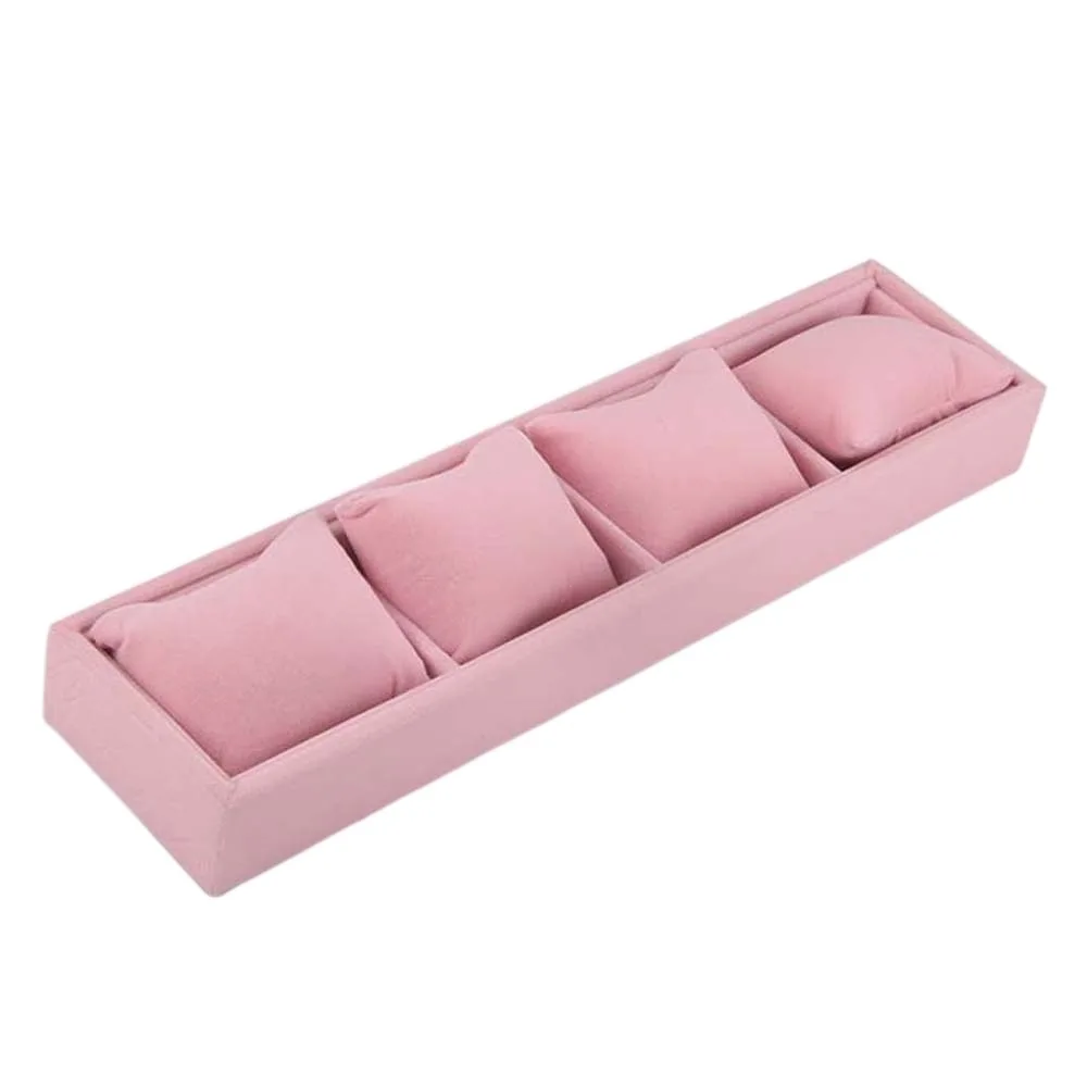 

Wristwatch Case Watch Display Holder Flannelette Cloth Bracelet Watch Storage Organizer Jewelry Displays Case Multifunction