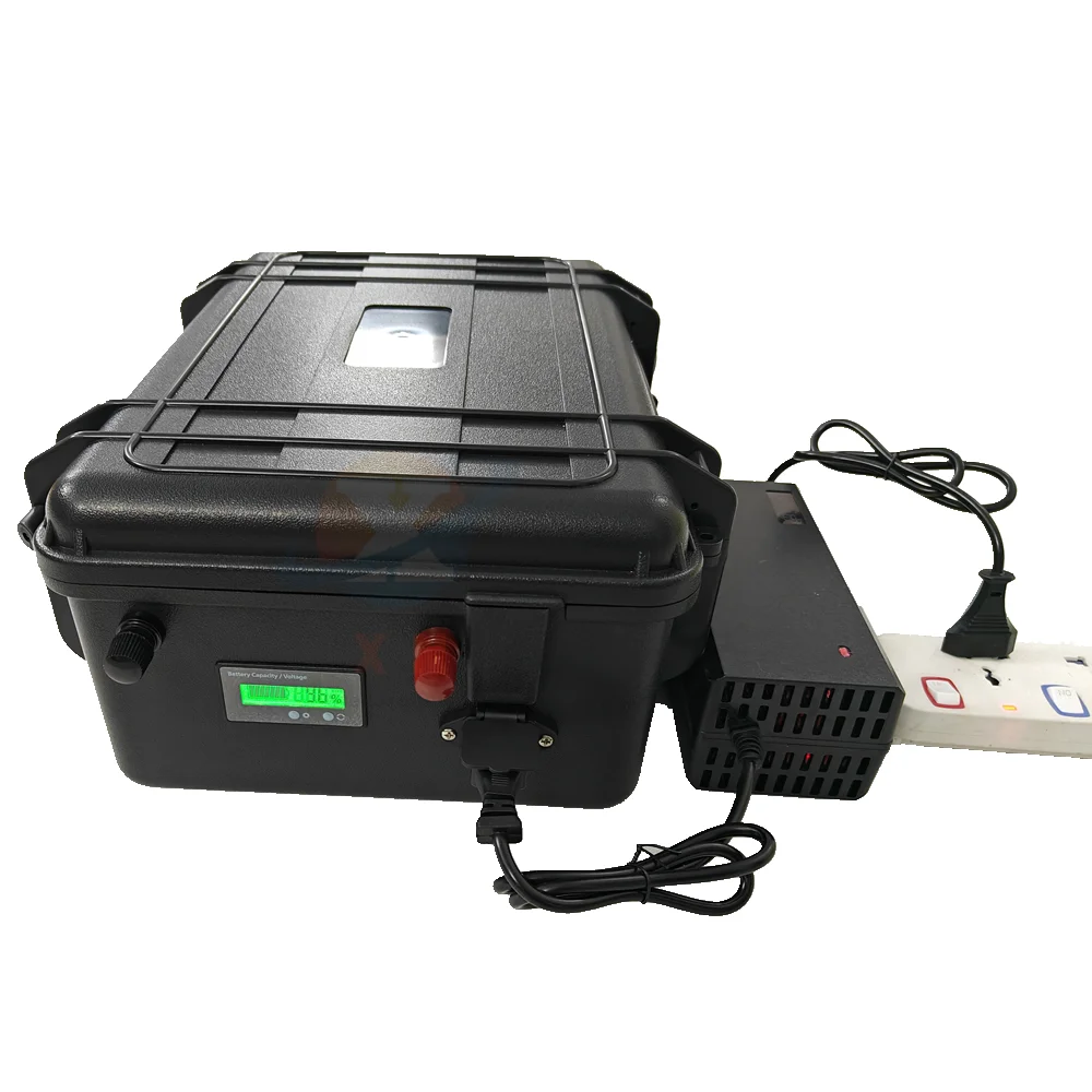 36V 50AH 60AH 80AH 100AH 120AH 150AH LiFePO4 Lithium Iron Phosphate Battery With Bms For Electric Engine Trolling Boat