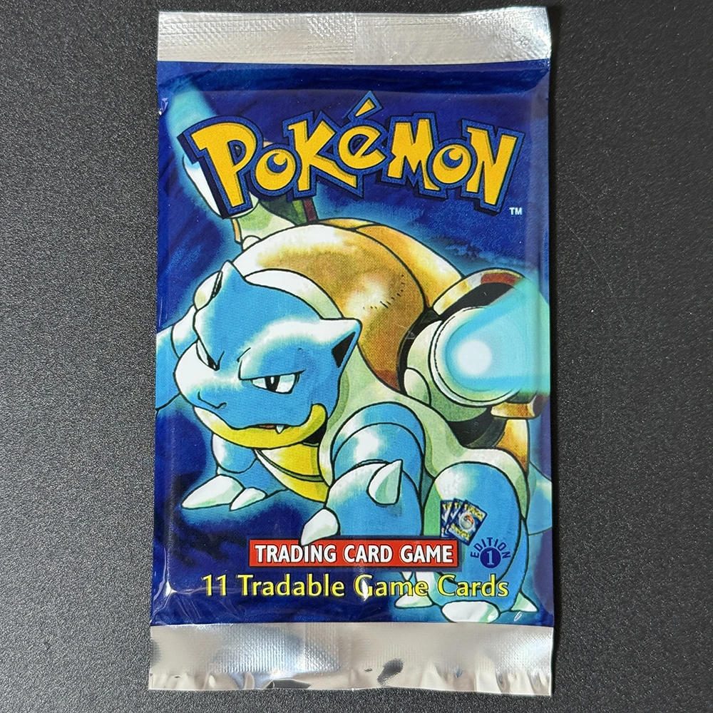 1e editie Team Rocket/Neo Destiny/Base/Fossil/Jungle Booster packs Pokemon 17 soorten 1 pakket 11 kaarten Spelkaarten Verzamelen van geschenken