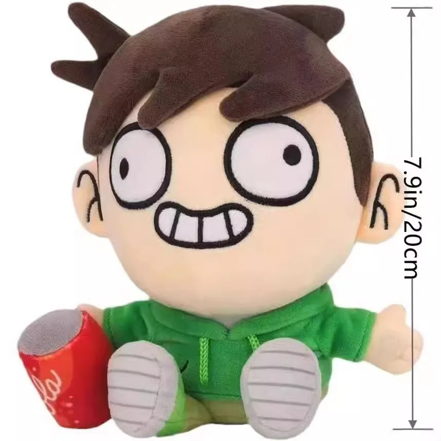 New Eddsworld Tord Plush Doll Anime Cartoon Edd Doll Stuffed Plushies Toy Home Decoration Toy Children Birthday Christmas Gifts