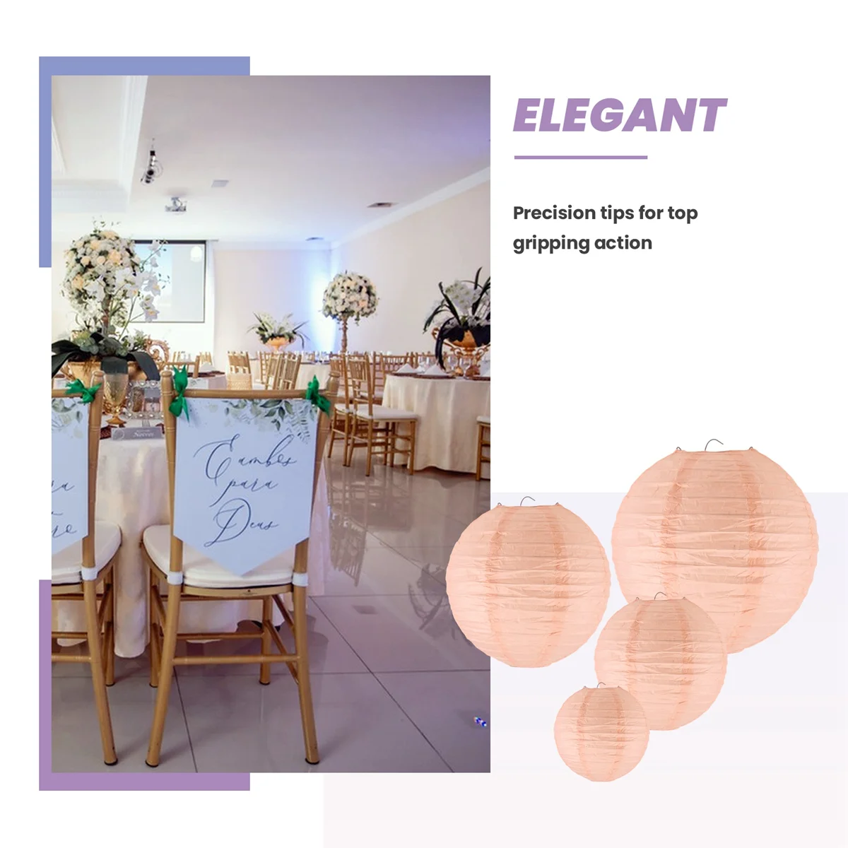 

paper lantern20 Pcs 6 Inch-12 Inch Peach Paper Lantern Chinese Assorted Sizes Round Lampion