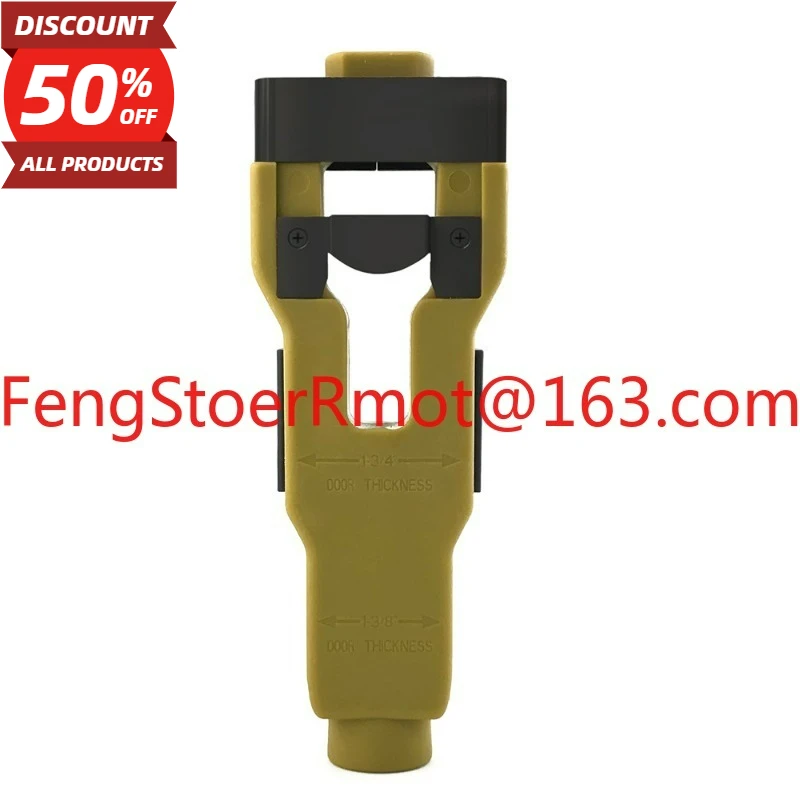 Suitable for door latch tongue and groove tool mounting kit to help remove material installation