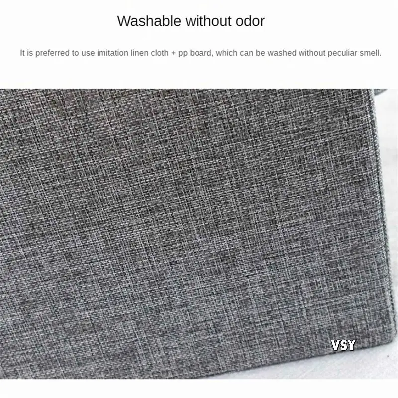 

2X Storage Box Foldable Storage Rack Clothing Organizer Fabric Storage Box Sundrys Cloth Pants Storage Artifact-B