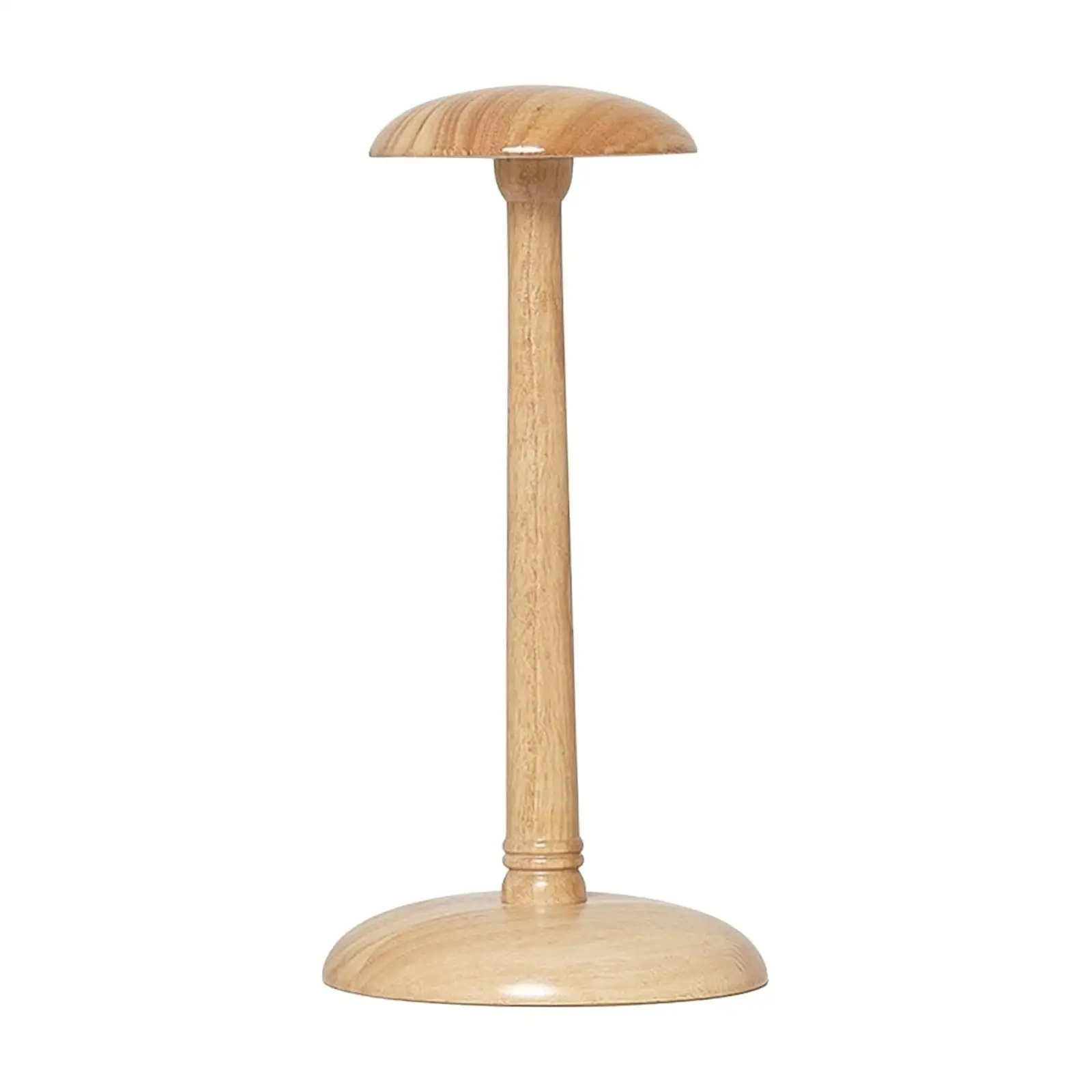 Wooden Tabletop Hat Display Stand Decorative Wooden Hat Stand with Domed Support Versatile for Home Organization, Boutique