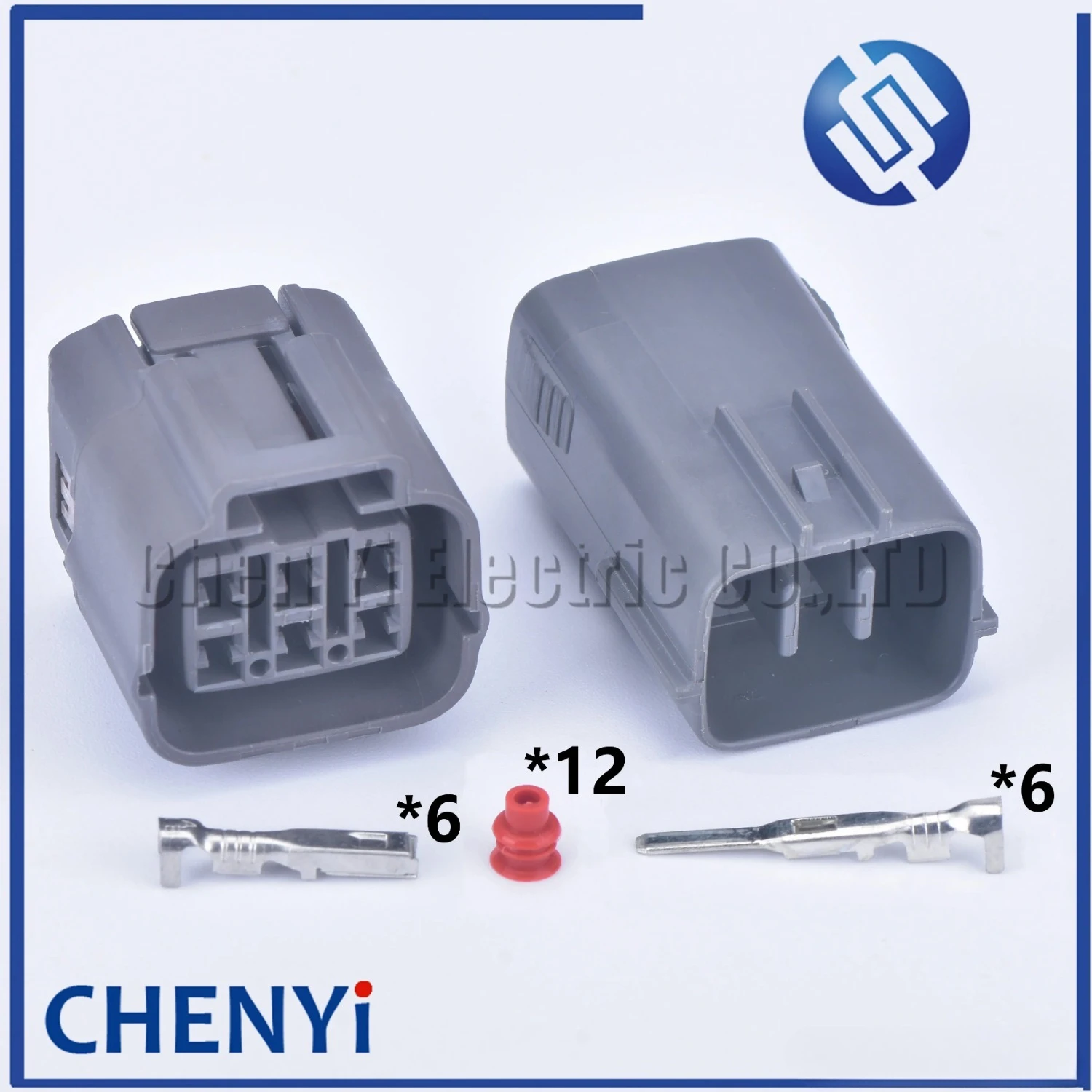 6 Pin Automotive waterproof connector car Computer solenoid valve harness plug 6189-0648 For Mazda Ford