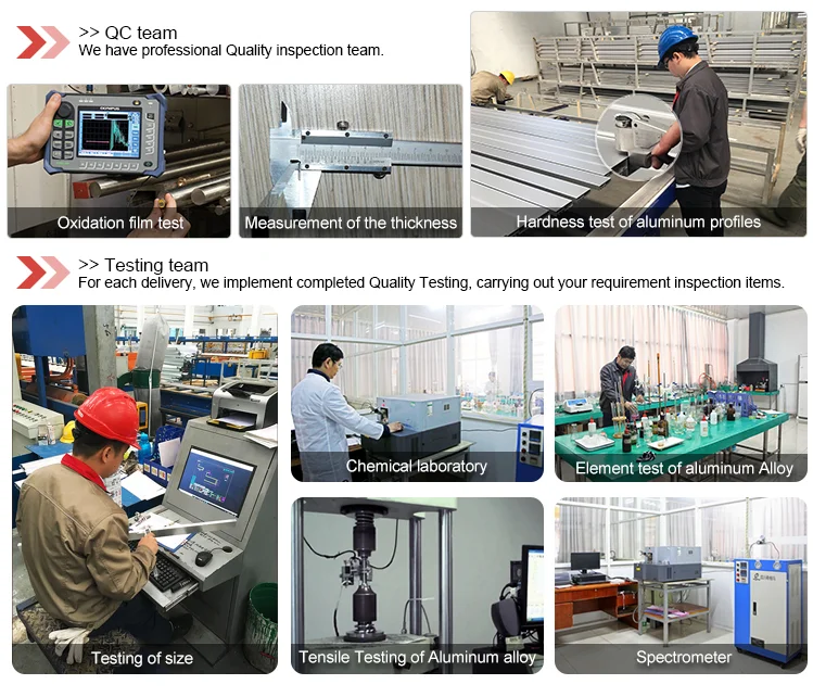 التخصيص دائم باستخدام واجهة الألومنيوم الألومنيوم الستار جدار البثق الملف الشخصي #4