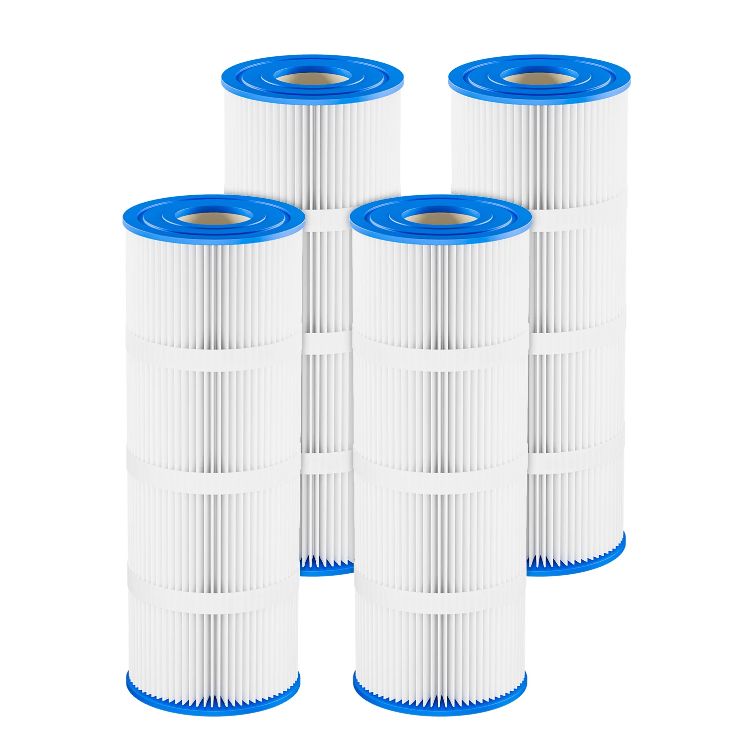 Pool Swimming Filter Cartridge 4 Pack 80 Sq.Ft Compatible with CCP320 PCC80 PCC80-PAK4 C-7470 FC-1976