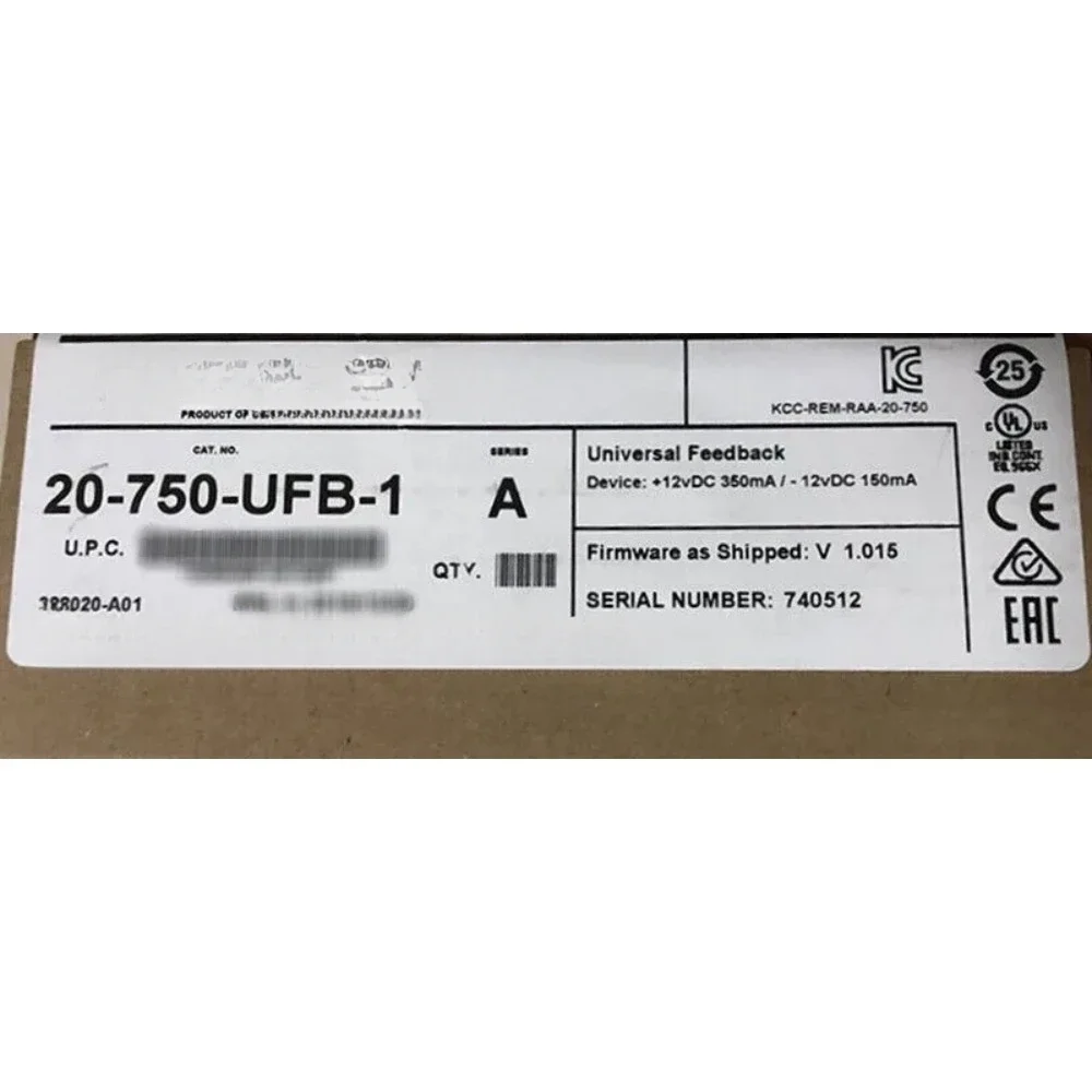 

New 20-750-UFB-1 PowerFlex 755 Universal Feedback Module 20-750-UFB-1