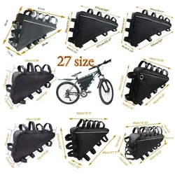 Mountain Bike Triangle Tube Frame Bag Case, MTB Storage, Case, Battery, Protect, 27 Sizes