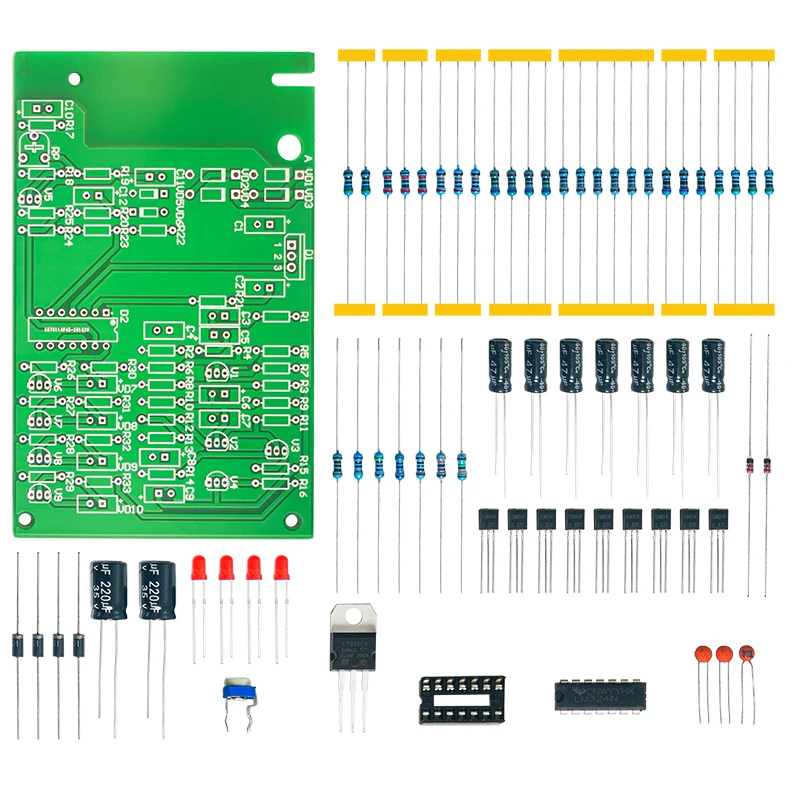 Kit elettronici fai da te Tester beta Test Transistor Kit elettronico fai da te valutazione delle abilità formazione parti di saldatura