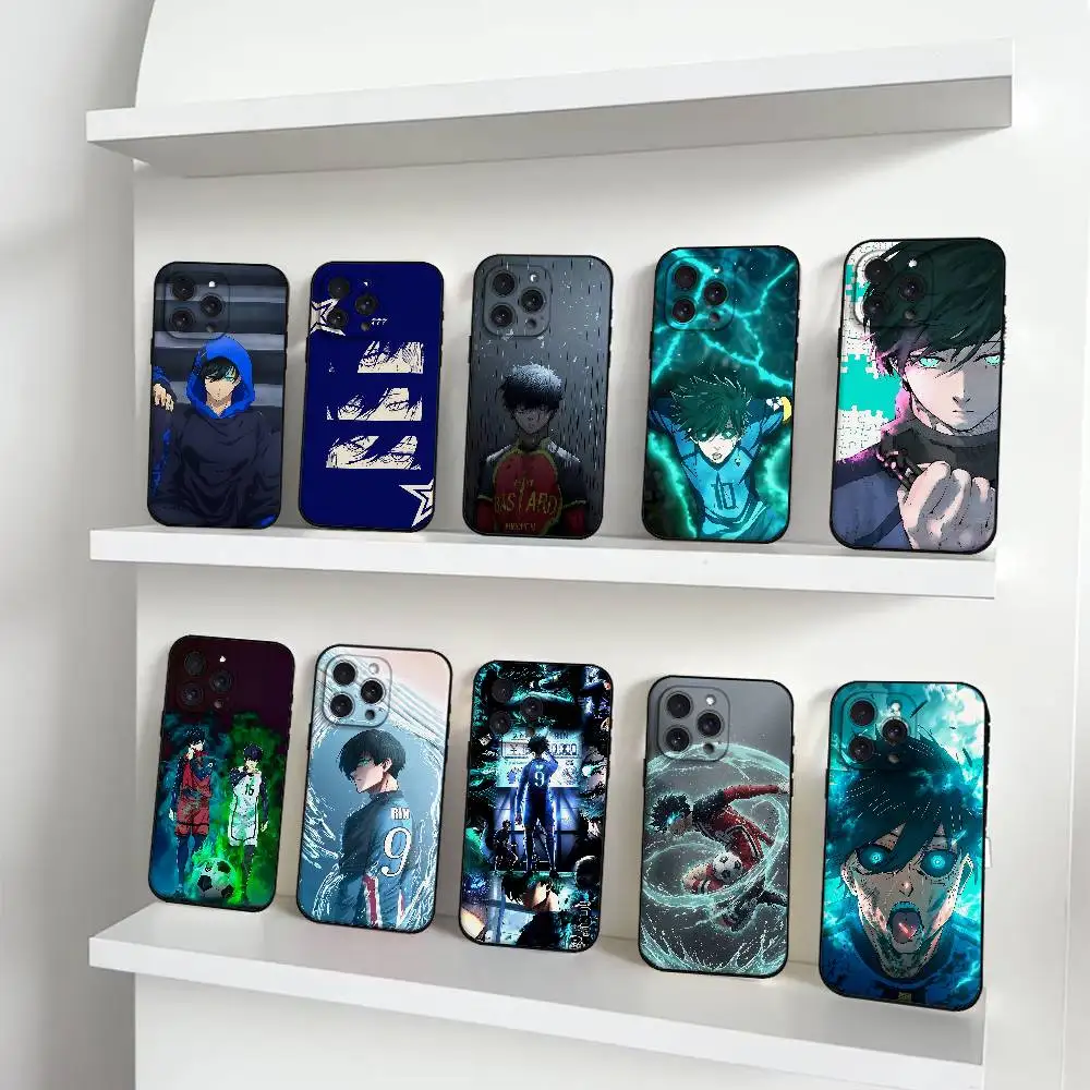 R-Rin Itoshi Handyhülle für iPhone 17 15 Pro Max 14 Pro 12 11 13 Mini X XR XS 16 Plus SE Rückseite