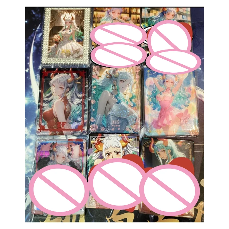 Japanische Anime ONE PIECE TSR SQ XRX Boa Hancock Yamato Nico Robin Sammelkarten Weihnachten Geburtstagsgeschenke Kinderspielzeug