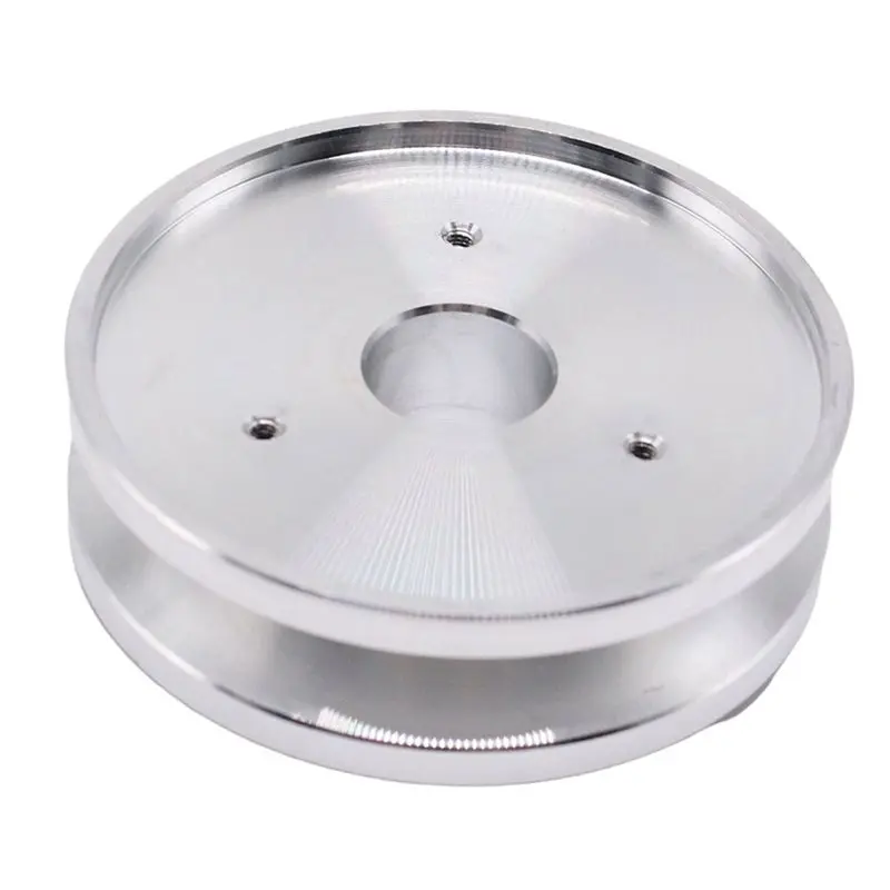 For Small Block Chevy 327 350 383 400 383 396 427 Compatible Billet Aluminum Generator Pulley Kit Alternator Fan Impeller