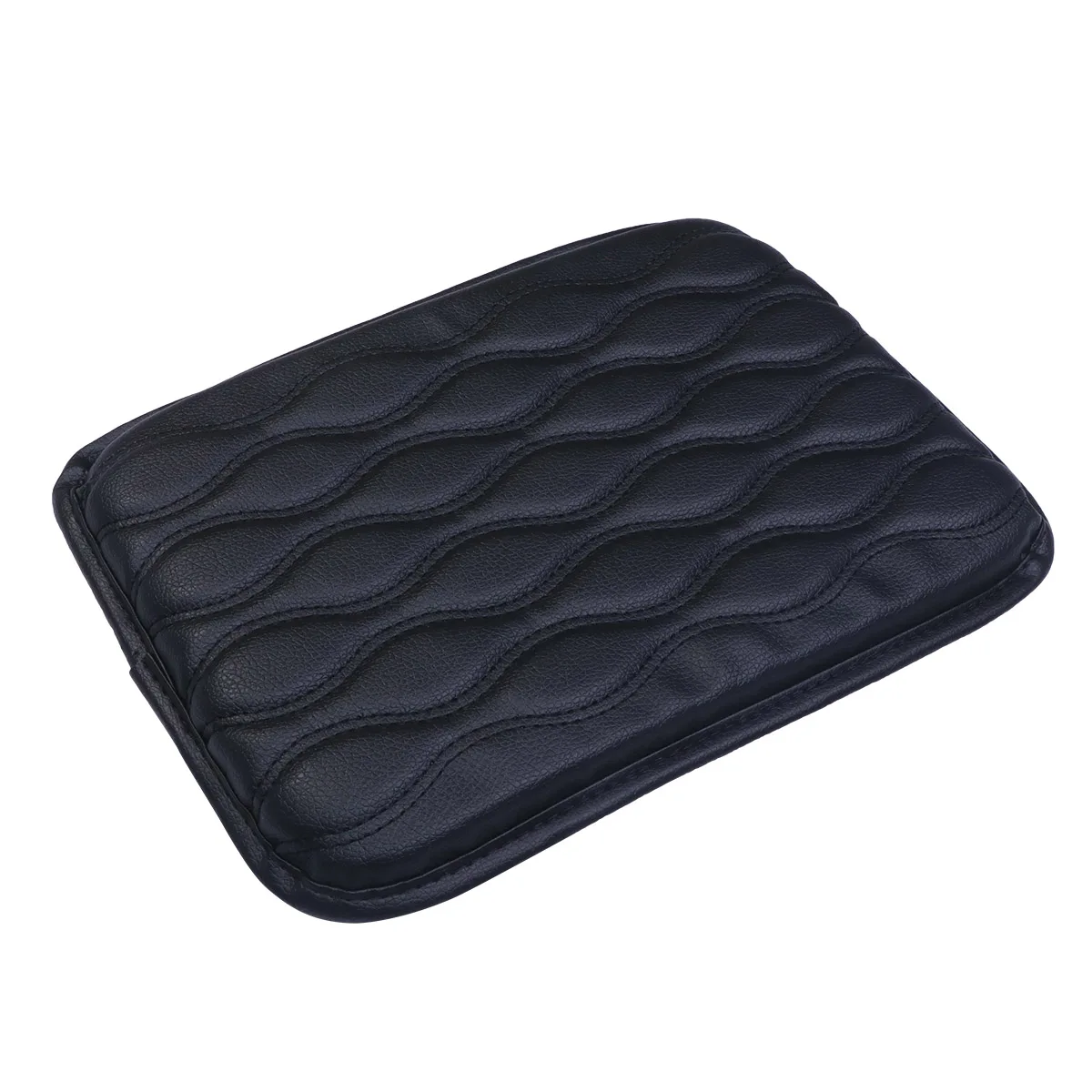 

Car Armrest Box Pad Protective Cushion Minimalist Mat Universal Black Soft Material Durability Car Accessories Decorative