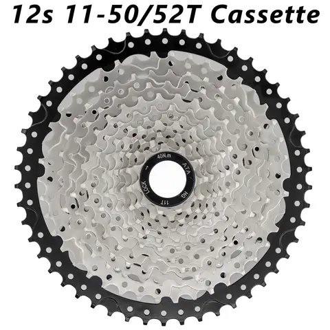 KOCEVLO K7 12V mtb 카세트 자전거 스프로킷, 12 단 MTB 자전거 프리휠, 시마노 HG 허브용 11-50, 52T