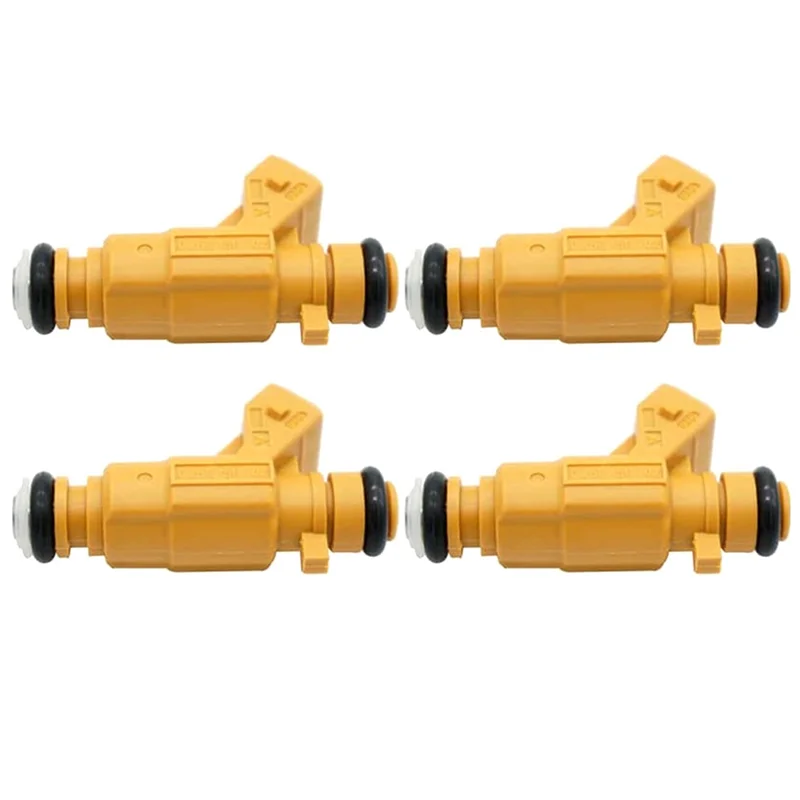 Stylish 4Pcs Fuel Injector Nozzles for Porsche Cayenne 8CYL TURBO 955 4.5L V8 2003-2006 0280156102