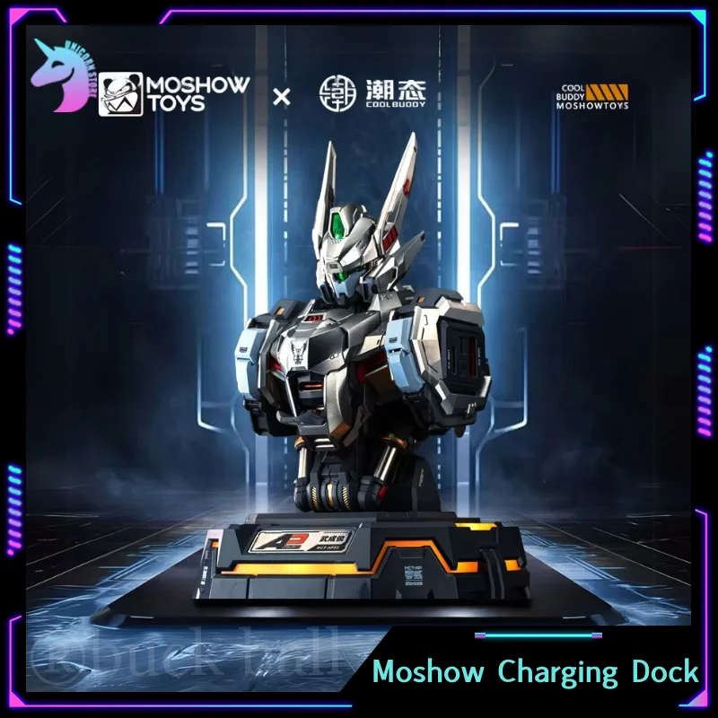 New MOSHOW Charging Dock 65W Fast Charging Center Anime Bust Model Multiple interfaces GaN Charge Base Custom Desktop Decoration