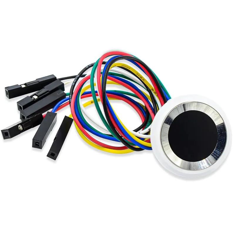 SFM-V1.7 الكل في واحد أشباه الموصلات جولة بالسعة التقاط التعرف على بصمة وحدة الاستشعار UART الاتصالات #1