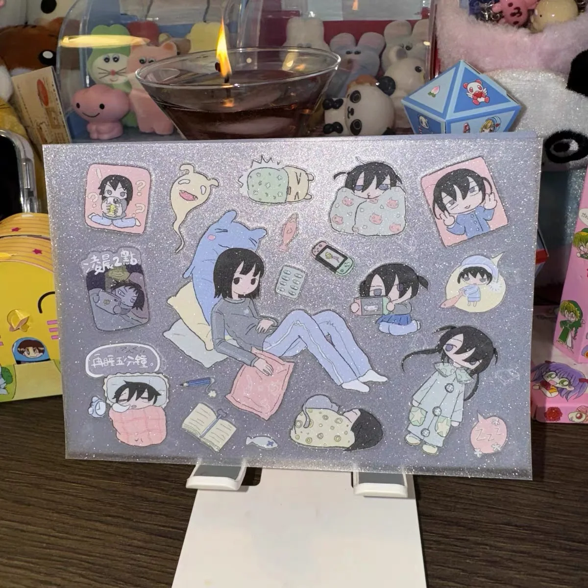 

Милые девушки наклейки персонажи