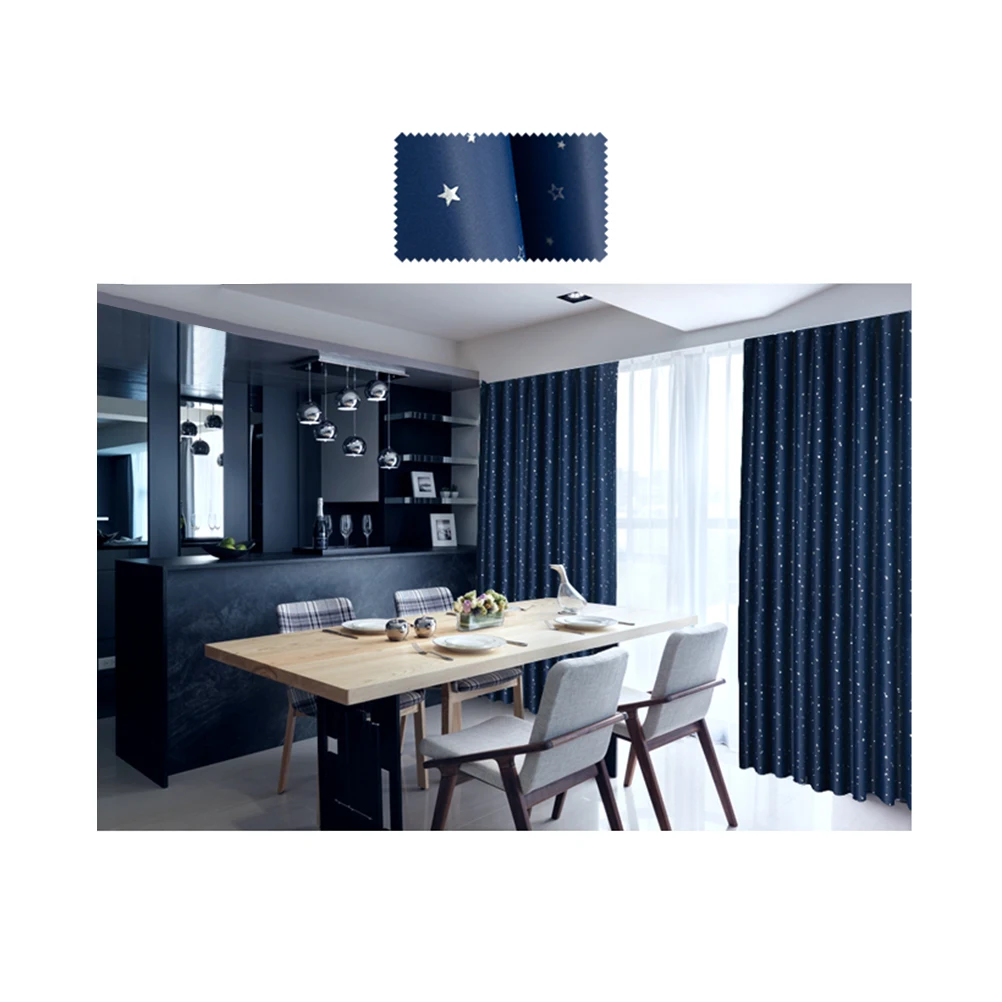 

100 X250cm Blackout Drapes Room Darkening Curtains Window Moon Blocking for Living Farmhouse Bedroom
