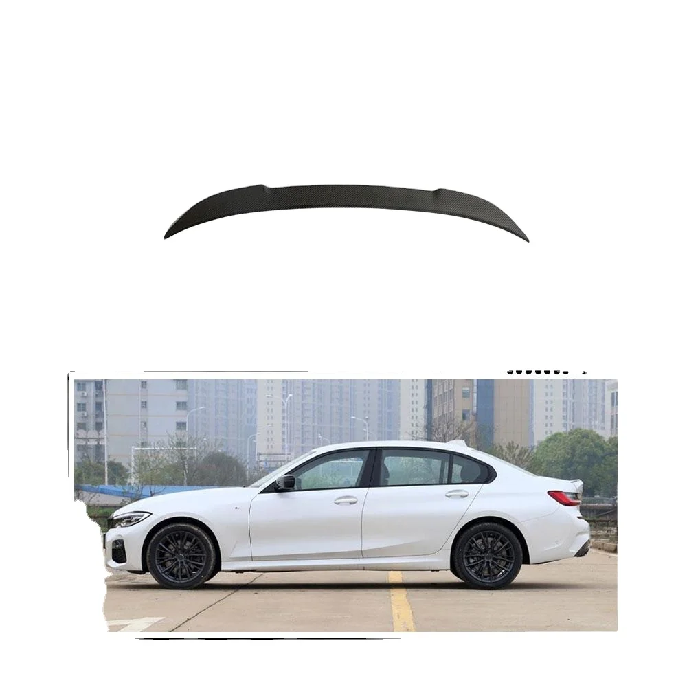 

Suitable for Carbon fiber rear wing spoiler Suitable for the 4-door 2020-2022 BMW 3 Series G20, G28, G80, M3