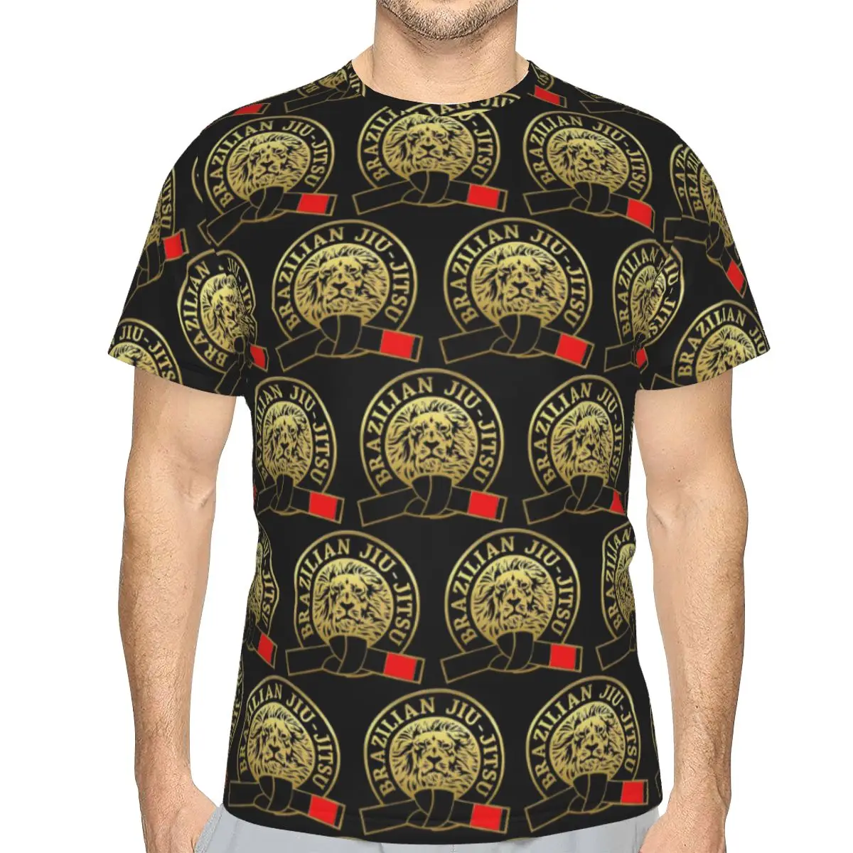 Jiu-Jitsu Warrior Japanese Bjj Gi And Black Belt Mma 100% Cotton T-Shirt Men'sFunny T Shirts Men Crew Neck Short Sleeve