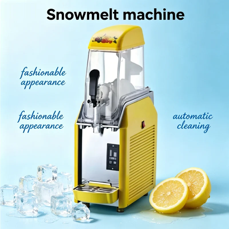 Máquina Comercial de 3L con un Solo Recipiente para Bebidas Congeladas y Granizados