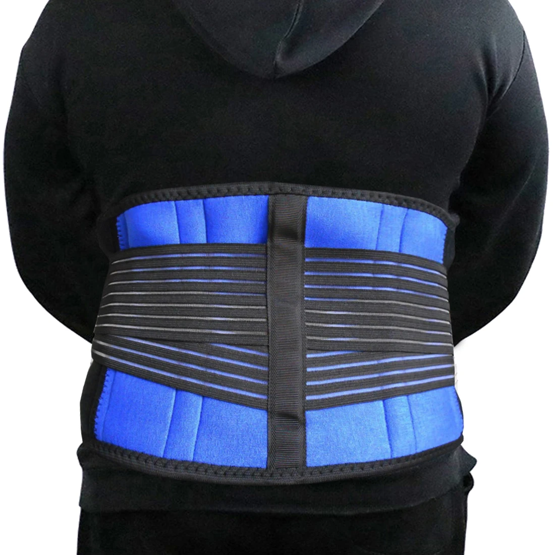 4XL 5XL 6XL Widen Support Elastic Lumbar Back Brace Belt Orthopedic Posture Corrector Waist Pain Spine Support Corset Women Men