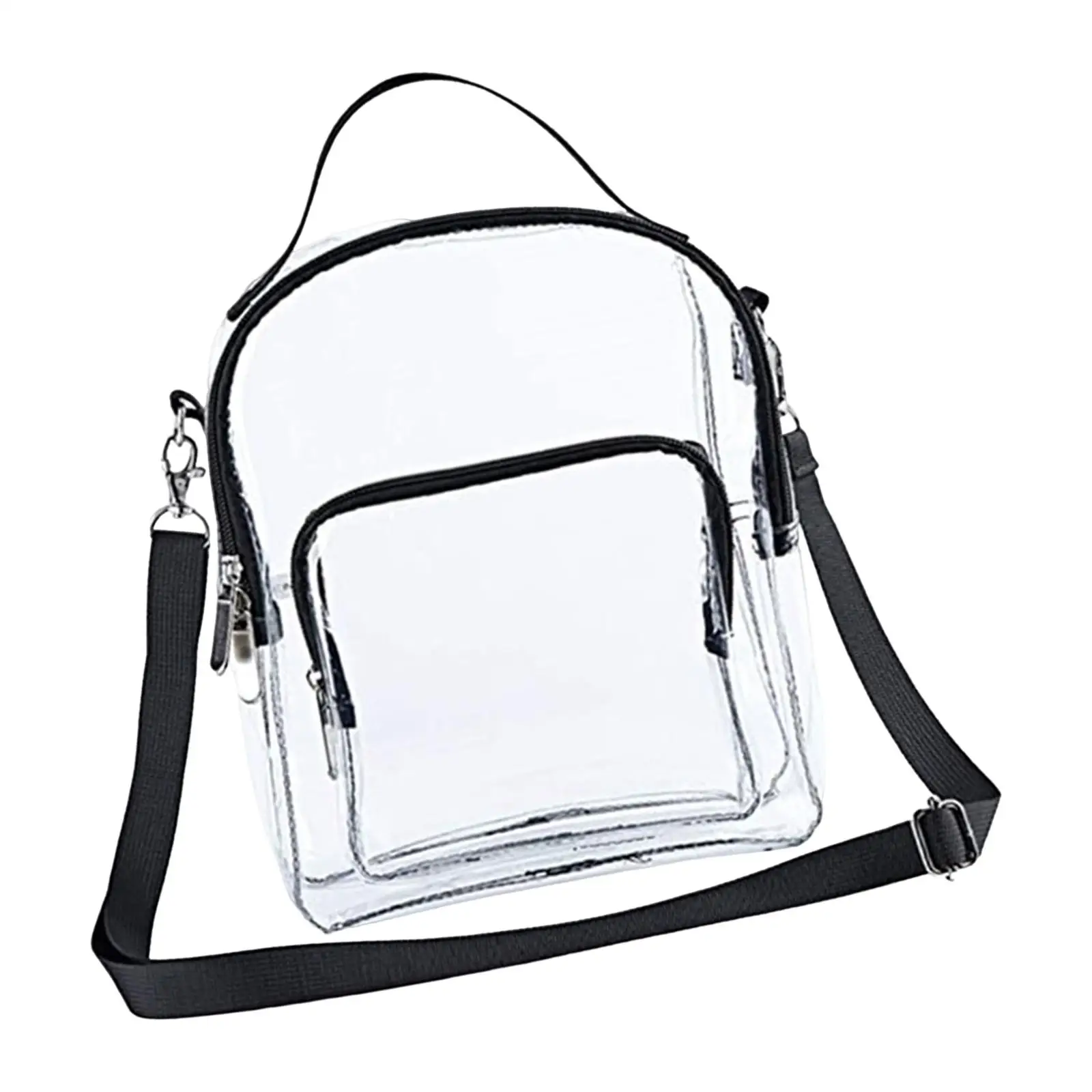 Transparent Crossbody Bag Purse Handbag Tote Casual Clear Bag Large Capacity