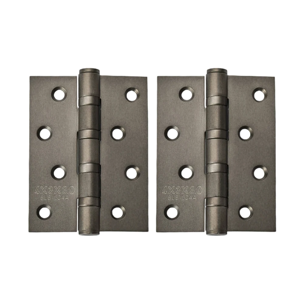 Stainless Steel Flat Open Hinge for Bedroom Doors and Wooden Doors 4 Inch Door Hinge with Smooth Bearing Operation