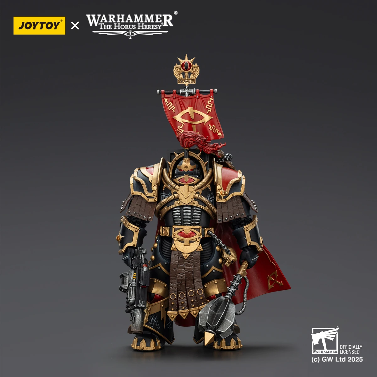 Figurka akcji JOYTOY Warhammer Heresy Horusów, mistrz legionu Synów Horusa, figurka anime z ruchomymi przegubami, model kolekcjonerski, zabawka.