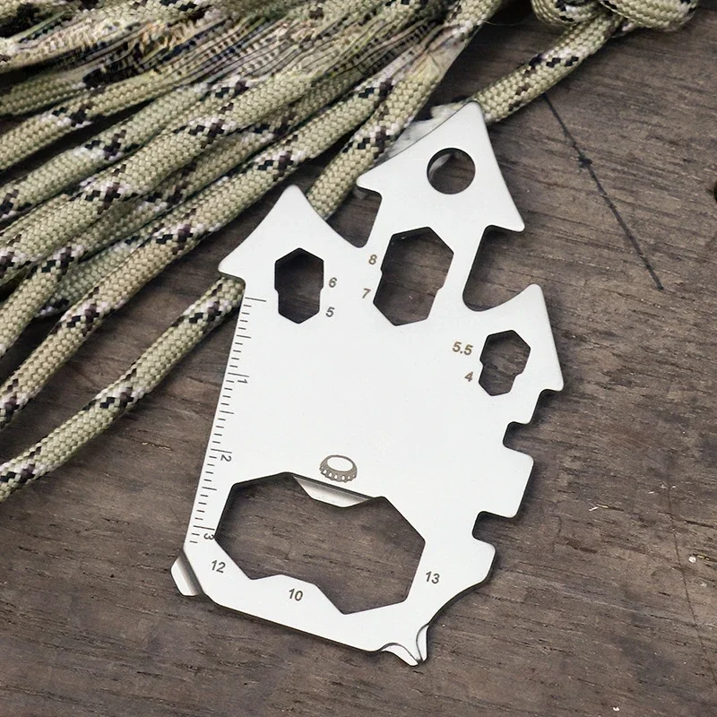 New Simple Gift Gift Combination Tool Card Multi-purpose Screw Bit Outdoor EDC Multi-function Tool Card