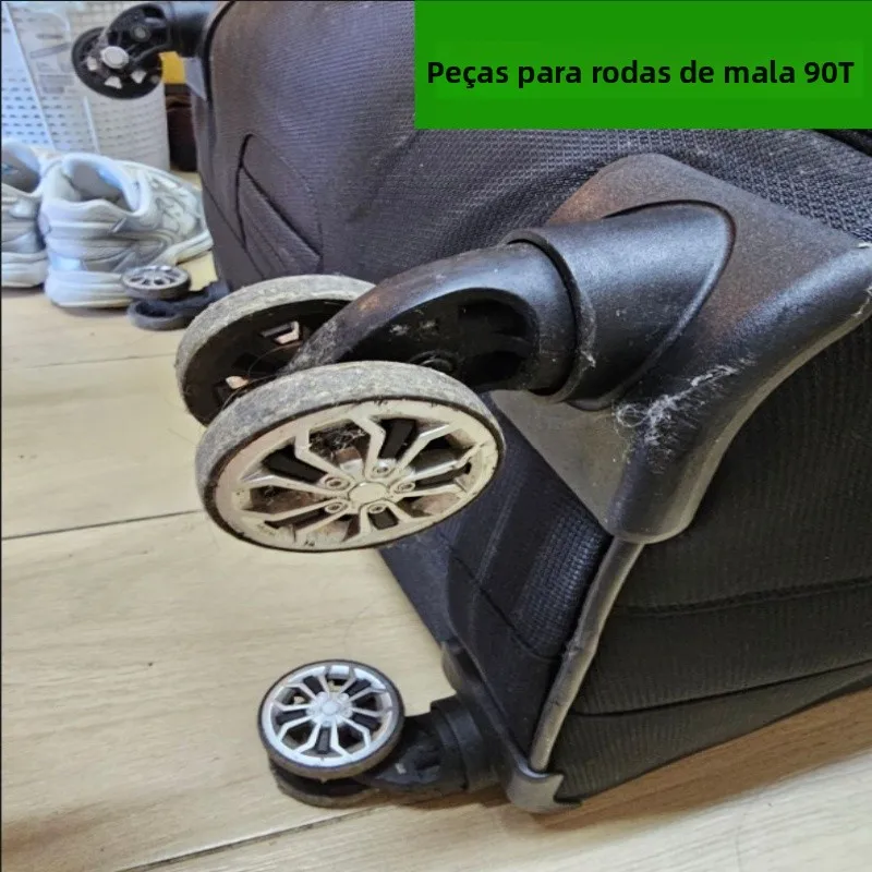 新しい荷物用ホイール、ユニバーサルスムーズサイレント耐摩耗性、機内持ち込みスーツケースや旅行用スーツケースアクセサリーに最適