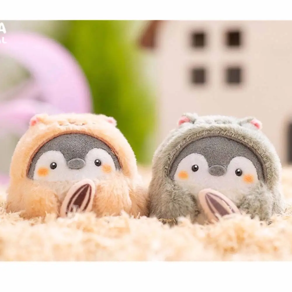 

Koupen Chan Cartoon Animal Key Ring Bag Pendant Penguin Penguin Keychain Stuffed