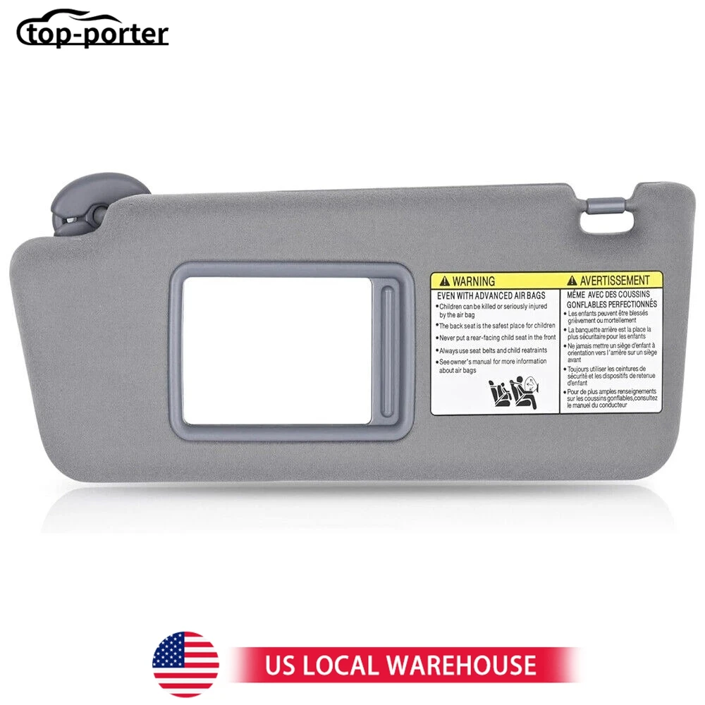 

74320-35C10-B0 74310-35C10-B0 Солнцезащитные козырьки на лобовое стекло со стороны водителя 74320-04181-B1 для Toyota Tacoma 2005-2015 с зеркалом