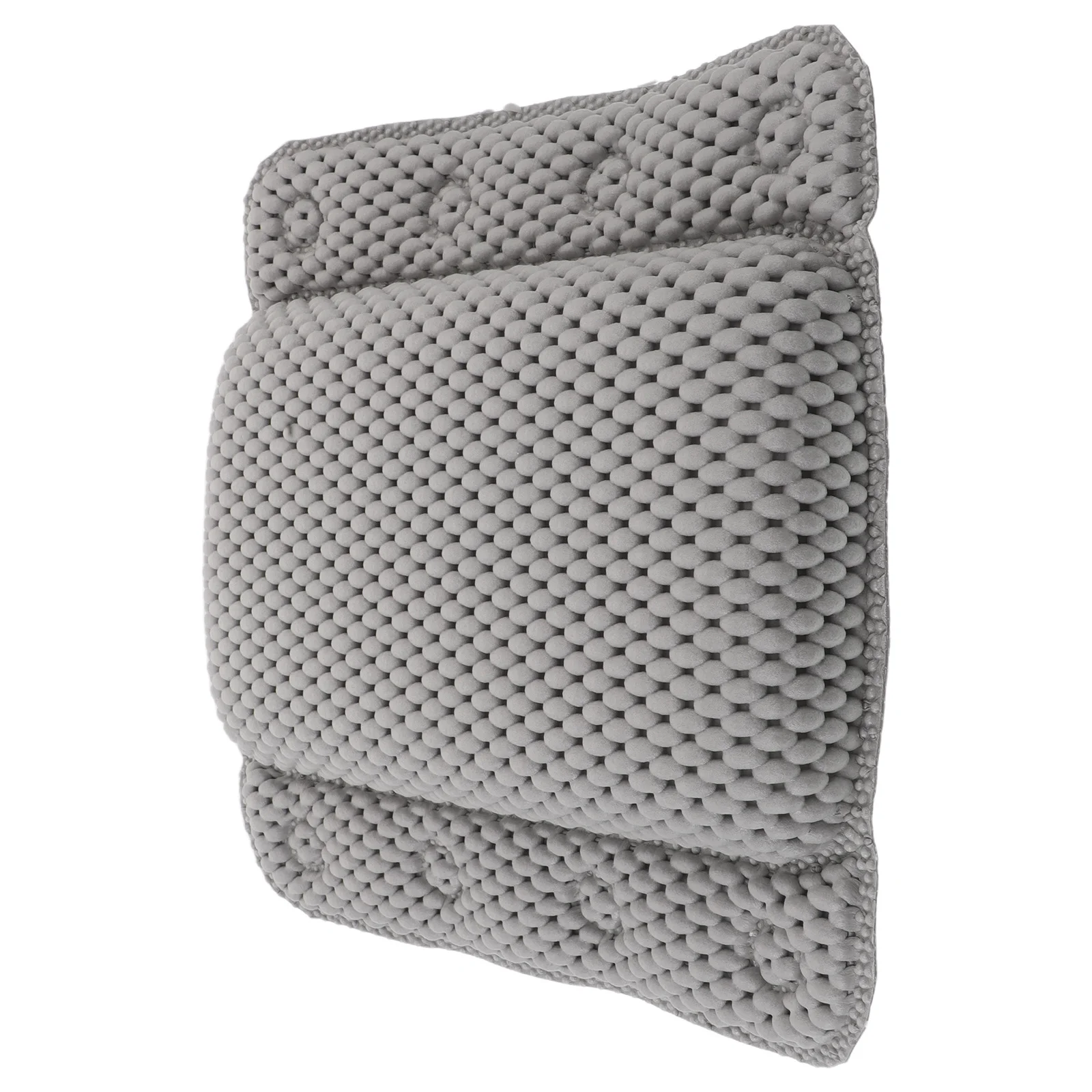 

Bath For Bathtub Grey Pvc Sponge Ergonomic Tub Pillow With Suction Cups Non-Slip Headrest Support Neck Shoulder Back