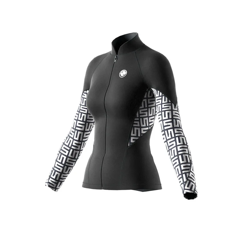 Women's Wetsuit Top Jacket or Bottoms 2MM Neoprene Zippered Shirt or Leggings Comfort & Warmth All Watersports-Surfing Snorkel