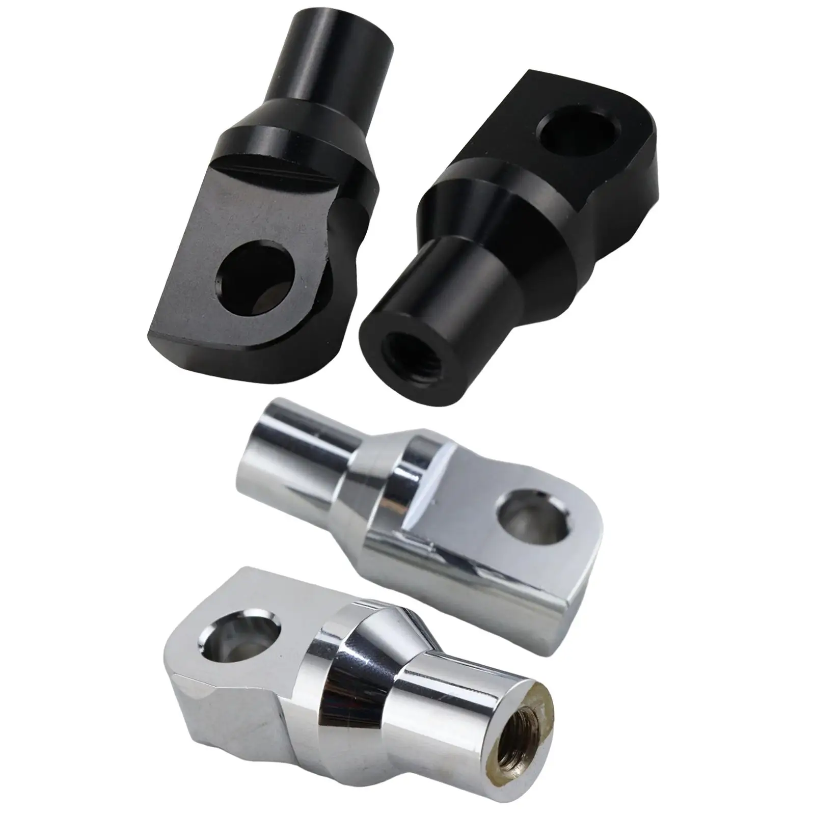 2Pcs Motorcycle Footpeg Mounting Bolt Adapter for Fld Heritage Male Pegs Mounting