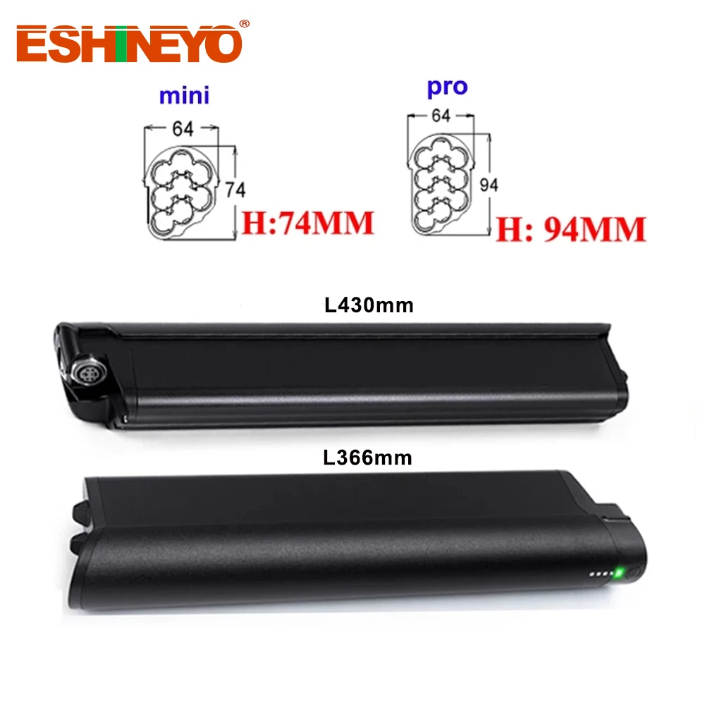 

Reention EEL Ebike Battery Pack 36V 48V 12Ah 14Ah Lithium Electric Bike Batteries for Ride1up BagiBike B26 iGO CORE-ELITE 3/EDGE