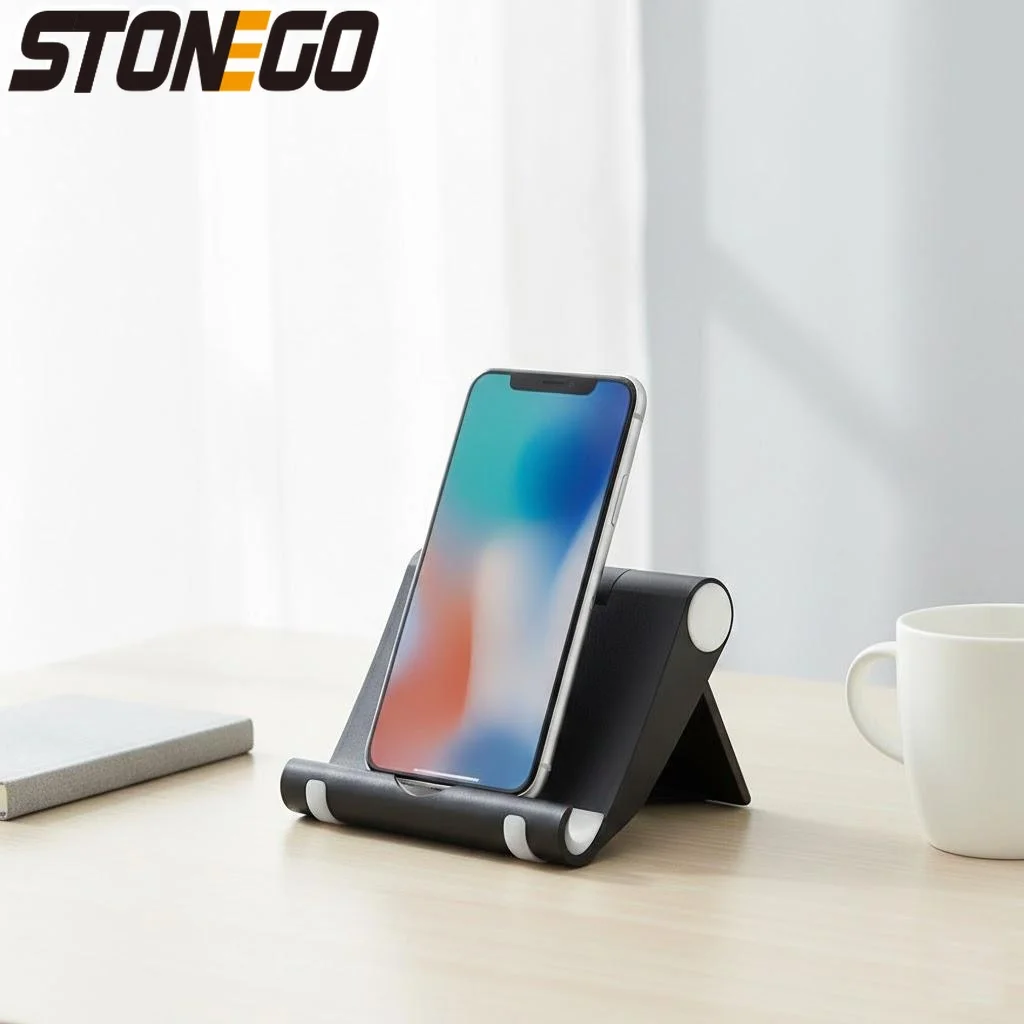 

Adjustable Foldable Phone Tablet Stand Holder Lightweight Desk Mount Universal Compatibility Mobile Devices