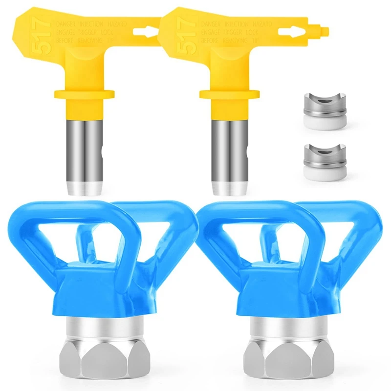

Airless Paint Nozzles Set Reversible Spray Tips Airless Sprayer Spraying Machine
