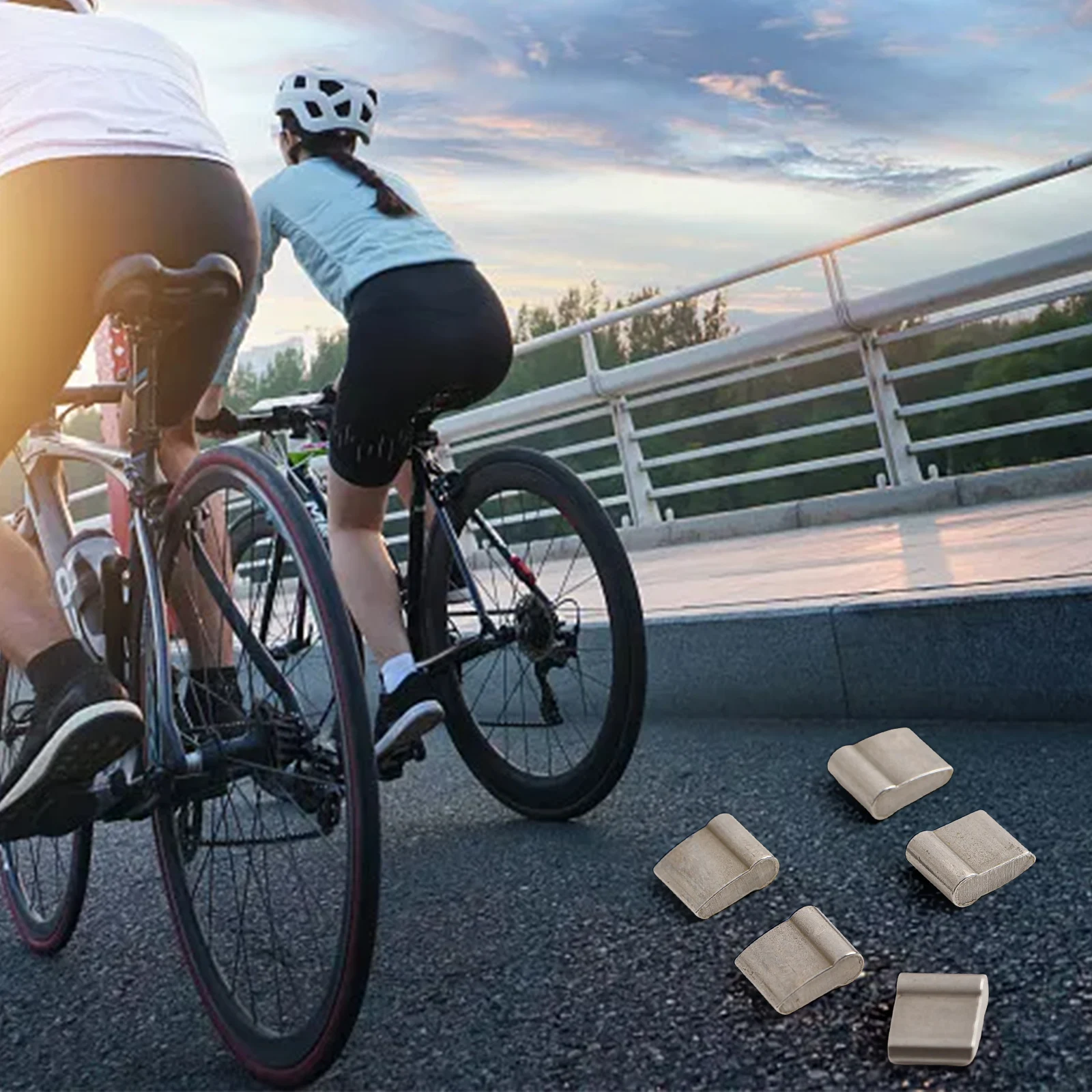 5Pcs Bike Wheel Cas… - image