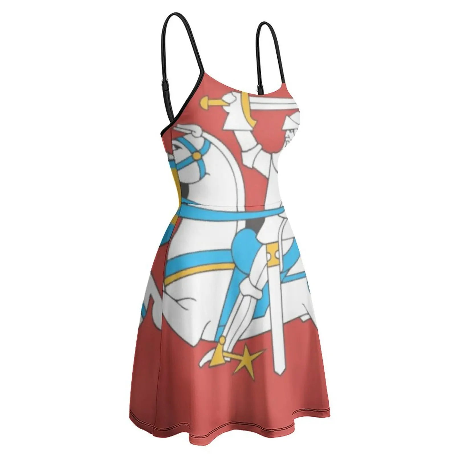 Vestido Sexy de tirantes para mujer, vestido de tirantes de Vytis, bandera histórica de Austria, vacaciones Premium, Humor