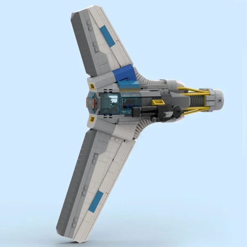 宇宙軍事モデル Moc ビルディングレンガ銀河 Volkite 宇宙船技術ブロックギフトクリスマスおもちゃ DIY セットアセンブリ