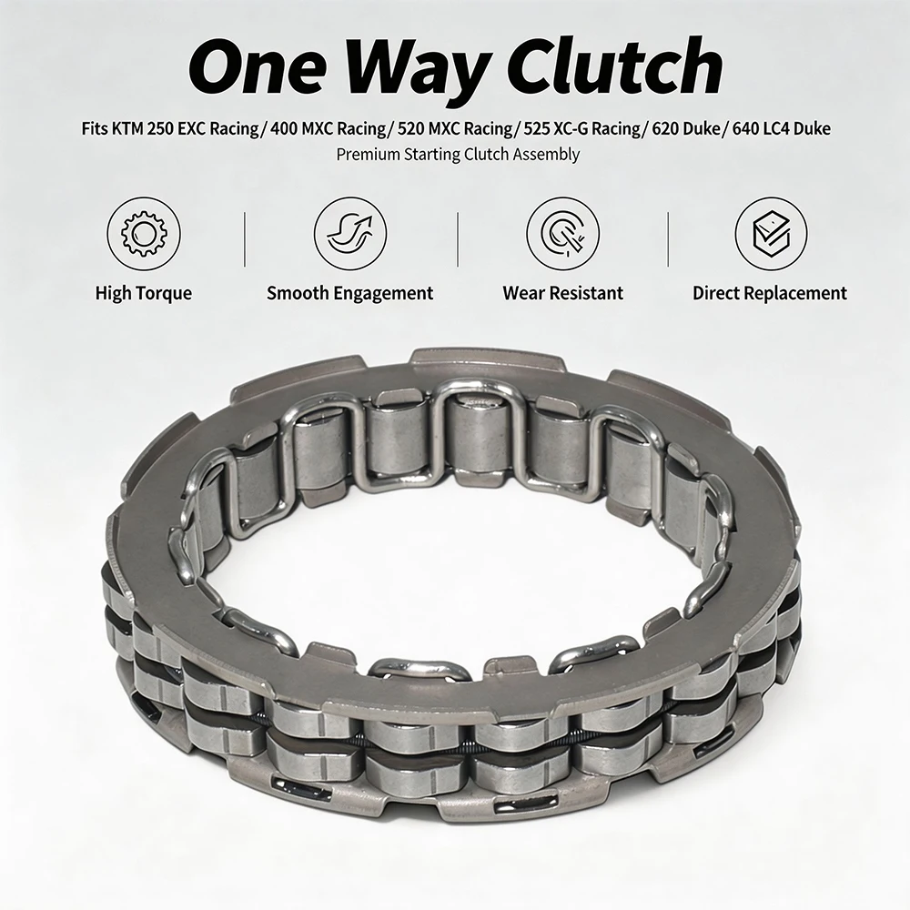 ATV Motorcycle Clutch Starter Bearing Parts For KTM 450 520 525 SX SXS XC-G XC XCR-W Racing XC-W EXC MXC EXC-G SM-R 58440026000