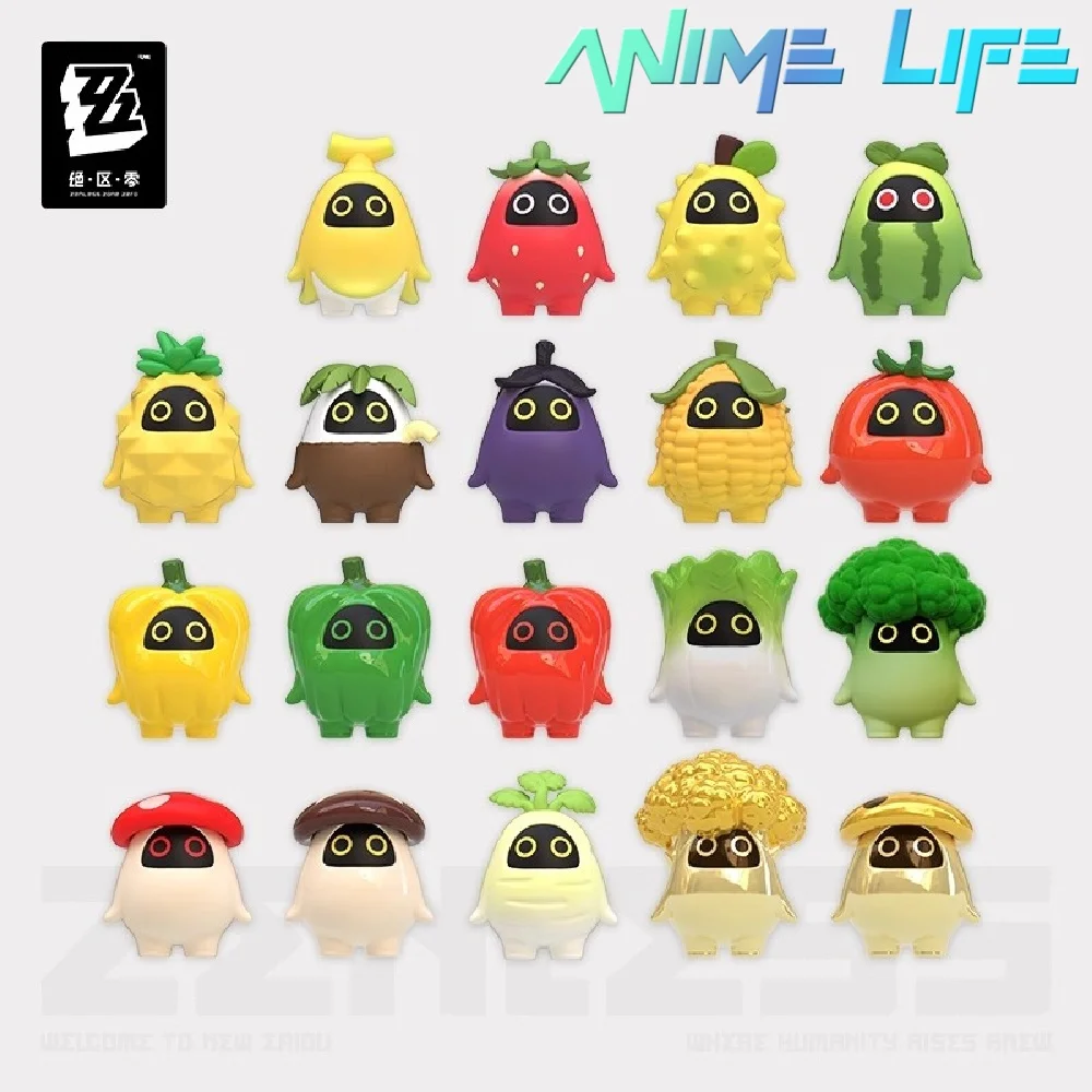 

Official Original Game ZZZ Zenless Zone Zero Bangboo Fruits Vegetables PVC Figure Doll Toy Figurine Statue Cosplay Cute