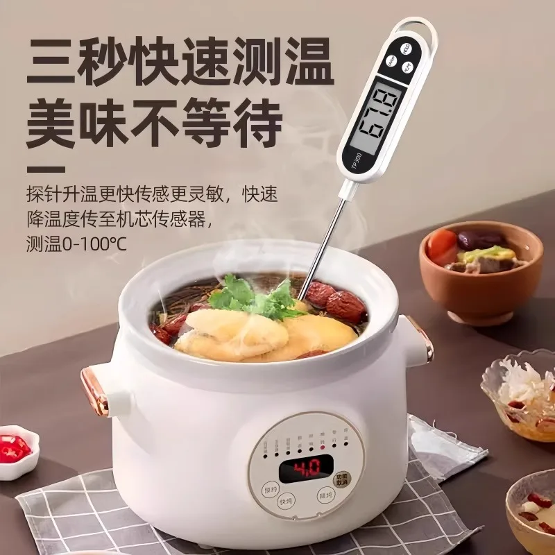 

Тип электронного зонда, высокоточный кухонный термометр для запеченных продуктов, воды, масла, молока